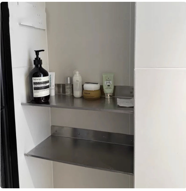 Minimalist Stainless Steel Storage Rack