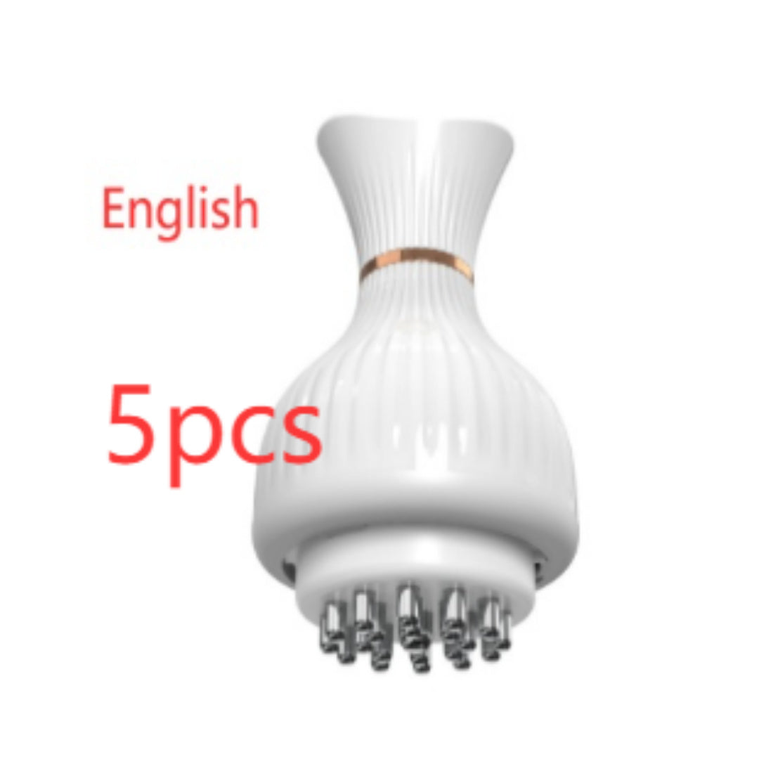 Household Electric Meridian Brush Heating Vibration Gua Sha Scraping Massage Tools