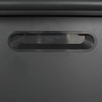 Sturdy Metal Tool Storage Cabinet With Wheels - Tool Storage Cabinet For Garage, Office, And Home Organizer Solutions, Black Gray