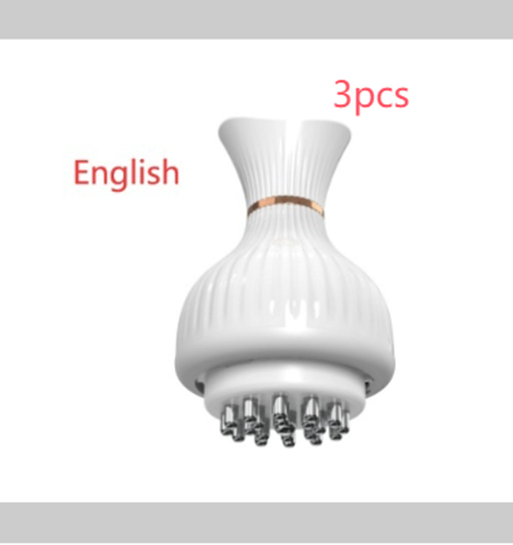 Household Electric Meridian Brush Heating Vibration Gua Sha Scraping Massage Tools