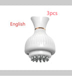 Household Electric Meridian Brush Heating Vibration Gua Sha Scraping Massage Tools