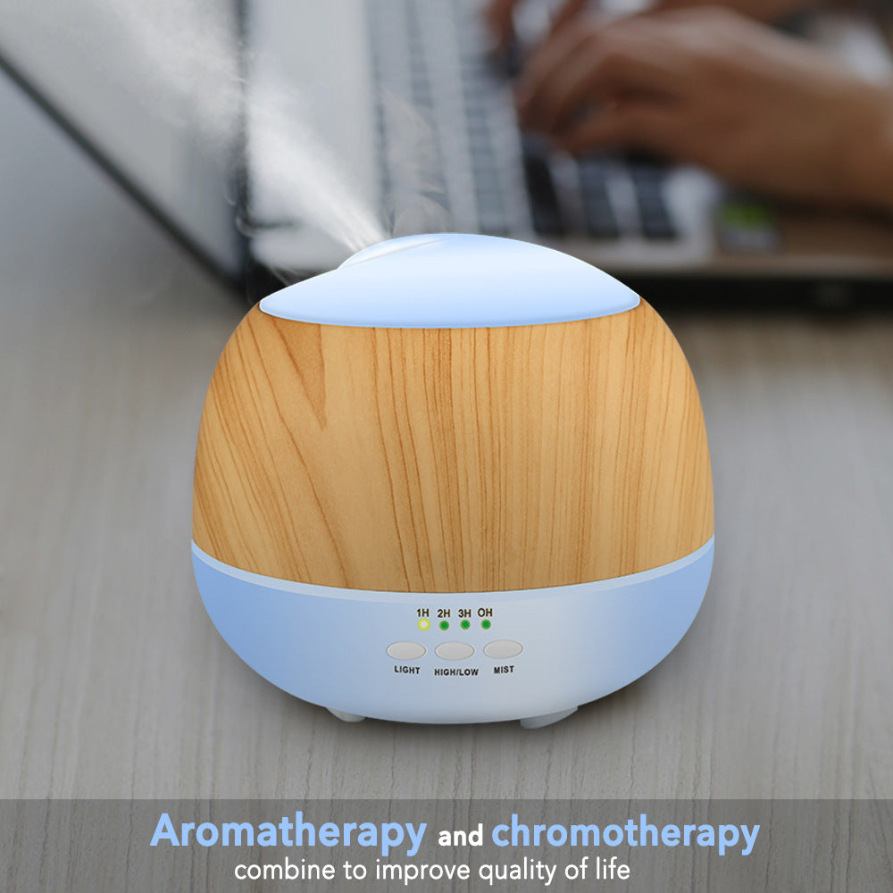 Wood grain essential oil aroma diffuser