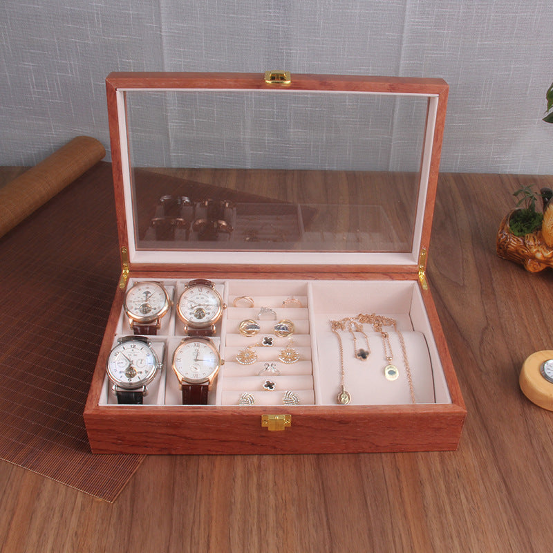 Wooden Jewelry Box Household Minimalist