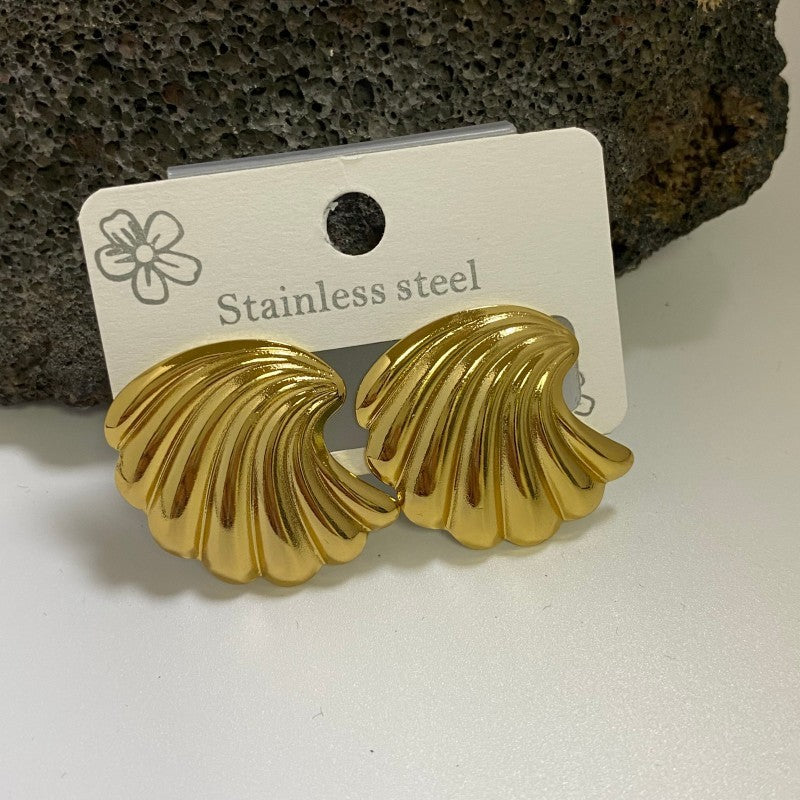 Minimalist Stainless Steel Jewelry Earrings