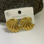 Minimalist Stainless Steel Jewelry Earrings