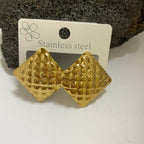 Minimalist Stainless Steel Jewelry Earrings