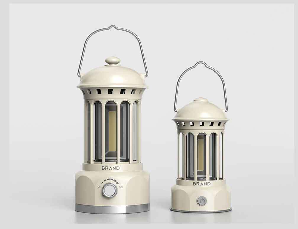 2025 Outdoor Camping Lantern - Vintage Style USB Rechargeable Tent Light, Ambient Mood Lighting For Camping, Gift Idea