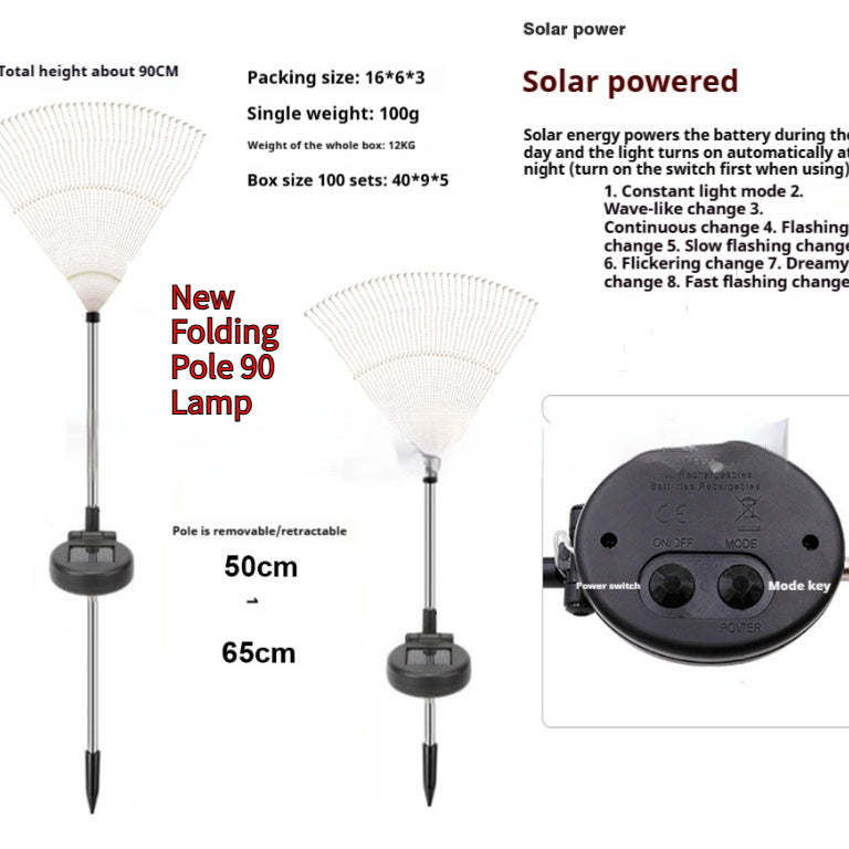 Solar Powered Fireworks Lights For Ambient Lighting