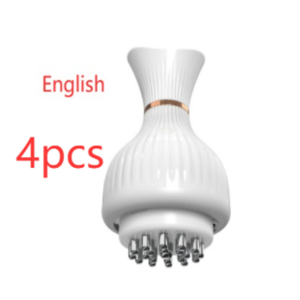 Household Electric Meridian Brush Heating Vibration Gua Sha Scraping Massage Tools